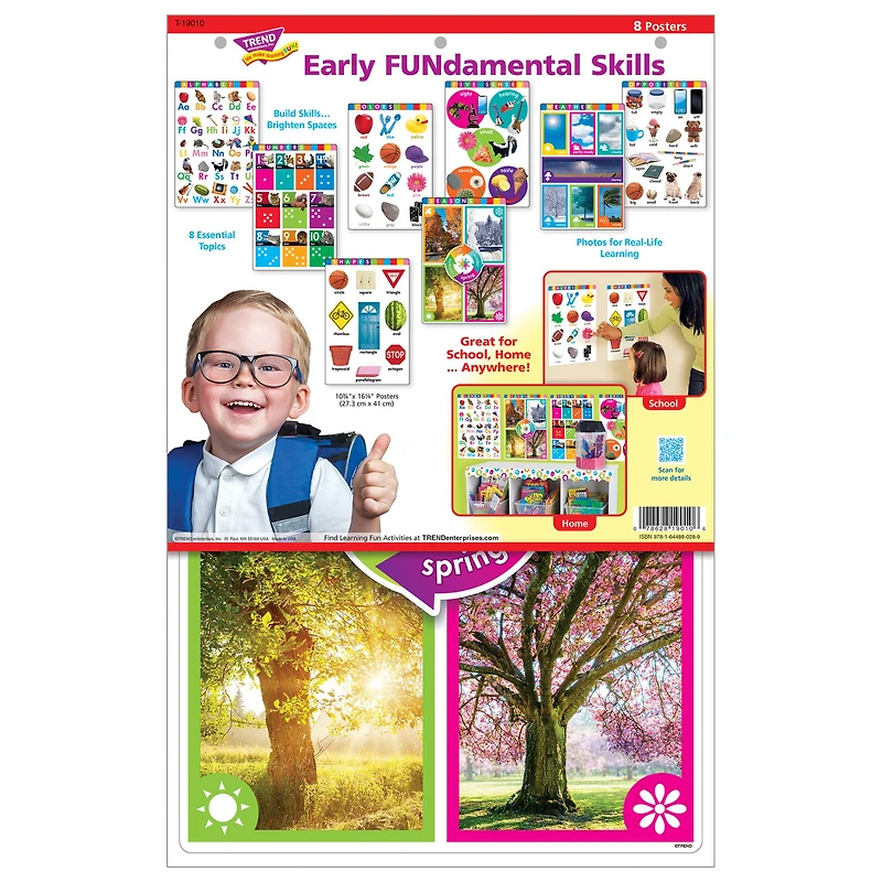 Trend Enterprises® Early FUNdamental Skills Wipe Off Learning Set