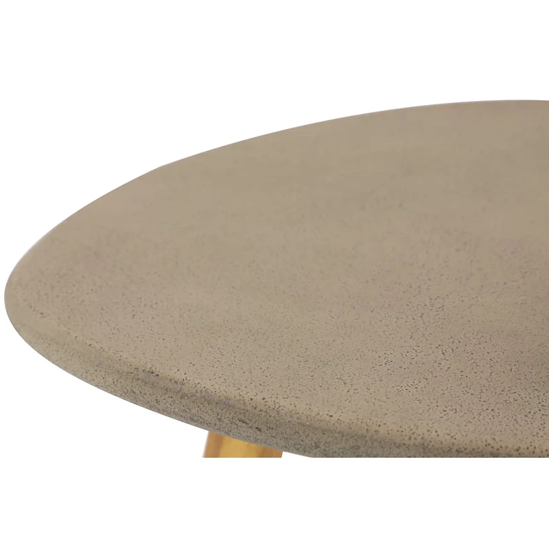 20" Gray Modern Outdoor Accent Table