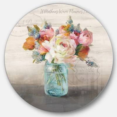 Designart - French Cottage Bouquet II Mothers