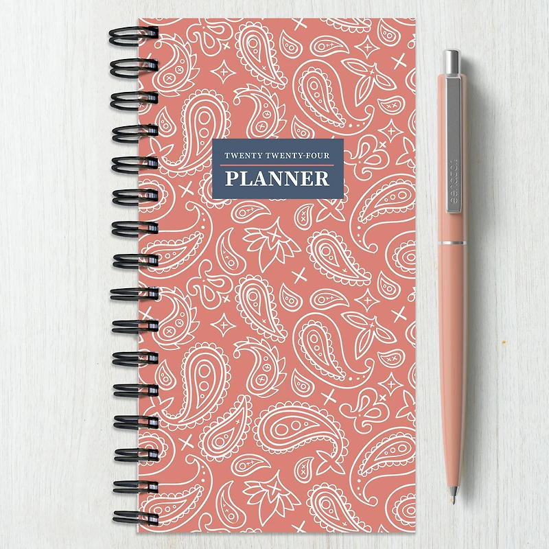 TF Publishing 2024 Planner Paisley Small Weekly Monthly Planner