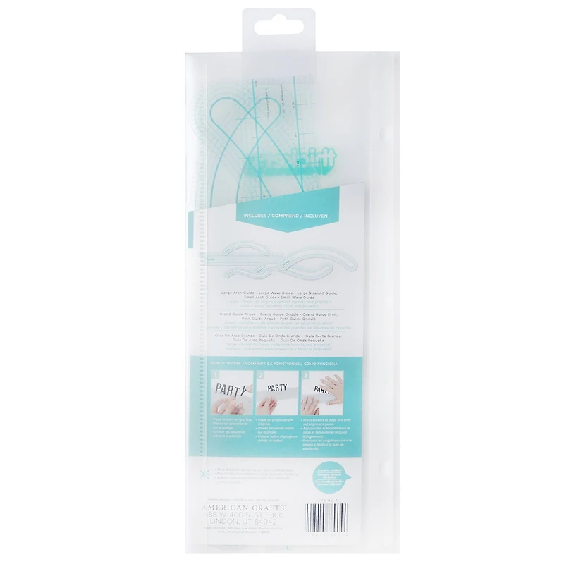 Thickers™ Straight & Wave Alignment Guides