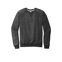 JERZEES® Snow Heather French Terry Raglan Crew