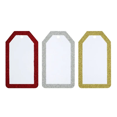 2" x 3.5" Red, Silver & Gold Tag Set by Recollections™