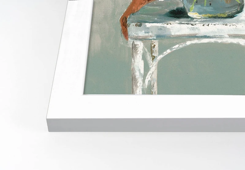 Warm Floral Still Framed Print