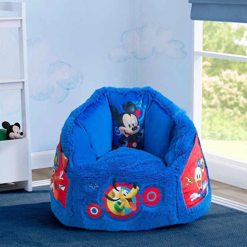 Disney® Mickey Mouse Cozee Fluffy Chair 