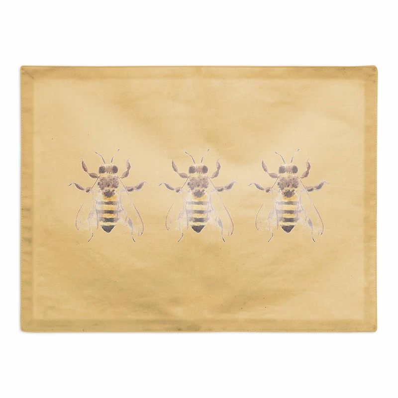 Welcome To Our Little Hive 18" x 14" Poly Twill Placemat