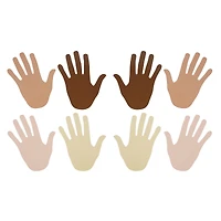 Die Cut Hand Accents, 16ct. by B2C®