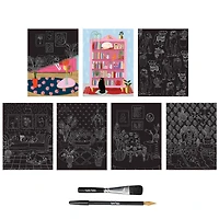 Brea Reese™ 6" x 8" Cozy at Home Scratch Art Paper Pad