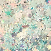 Specialty Polyester Glitter White Iridescent Snowflakes by Recollections™