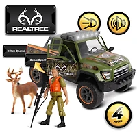 NKOK RealTree® 1:18 Scale 4 Piece Buck Hunting Playset