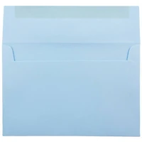 JAM Paper A9 Pastel Baby Blue Invitation Envelopes