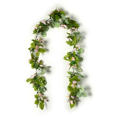 6ft. Mini Rose Vine Garland by Ashland®