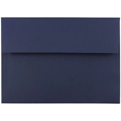 JAM Paper A7 Navy Blue Premium Invitation Envelopes