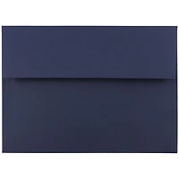 JAM Paper A7 Navy Blue Premium Invitation Envelopes