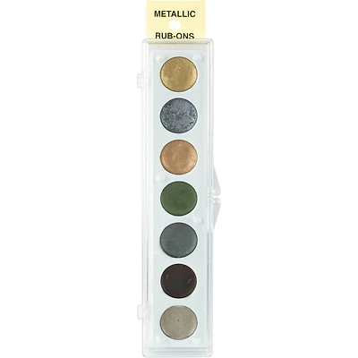 Craf-T No.2 Metallic 7 Color Rub-On Paint Palette