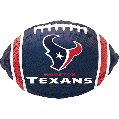 17" Houston Texans Football Foil Balloon