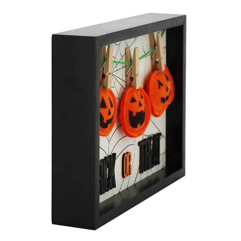 Assorted 8" Clothespin Halloween Character Block Tabletop Sign, 1pc. by Ashland®