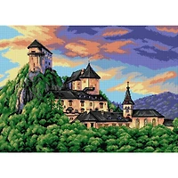 Orchidea Orava Castle Gobelin Canvas Cross Stitch Kit