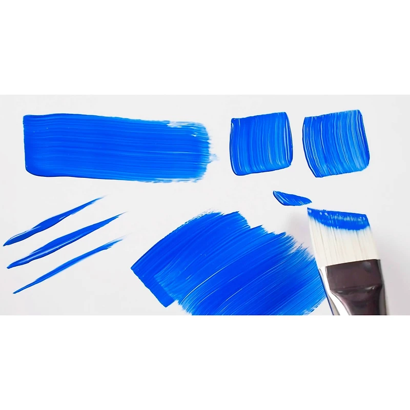 Silver Brush Limited Bristlon Short Handle Angles Brushes, Set of 4