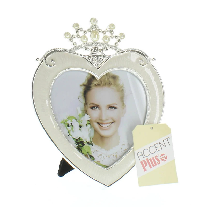 Crown Heart 5" x 5" Frame