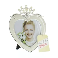 Crown Heart 5" x 5" Frame