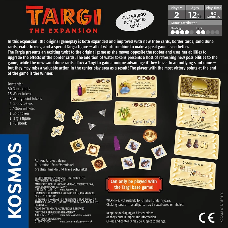 Thames & Kosmos Targi Expansion Game