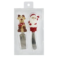 Reindeer & Santa Spreader Set by Ashland®