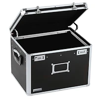 Vaultz Black Locking File Security Box
