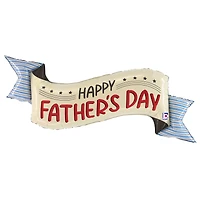 51" Fathers Day Banner Foil Balloon
