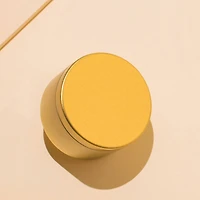 makesy Gold Round Tin Container, 12ct.