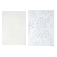 5" x 7" Christmas Tree Paint-by-Number Acrylic Surface Kit by Artist's Loft®