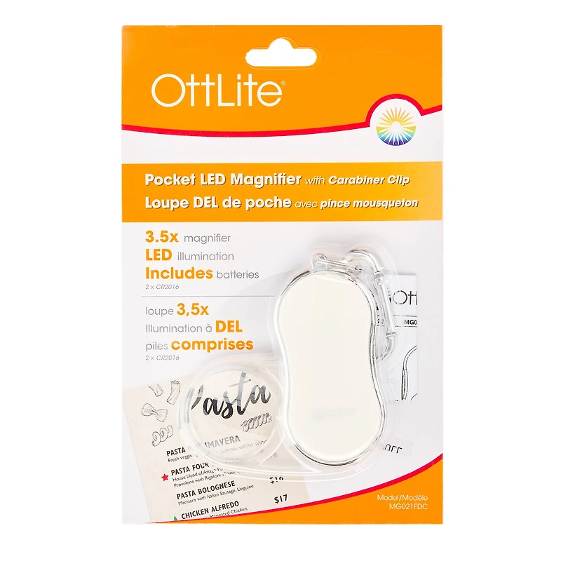 Ottlite Pocket Lighted Magnifier