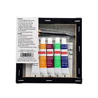 5" x 5" Moth in Web Canvas Painting Kit by Craft Smart®