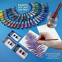 12 Pack: Daler-Rowney® Aquafine Watercolour Paint