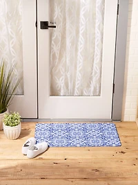 DII® Blue Tile Tufted Mat