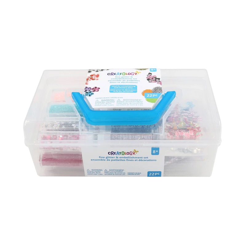 Fine Glitter & Embellishment Set by Creatology™