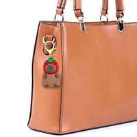 Blue Moon Studio™ Capybara in Strawberry Hat Bag Charm