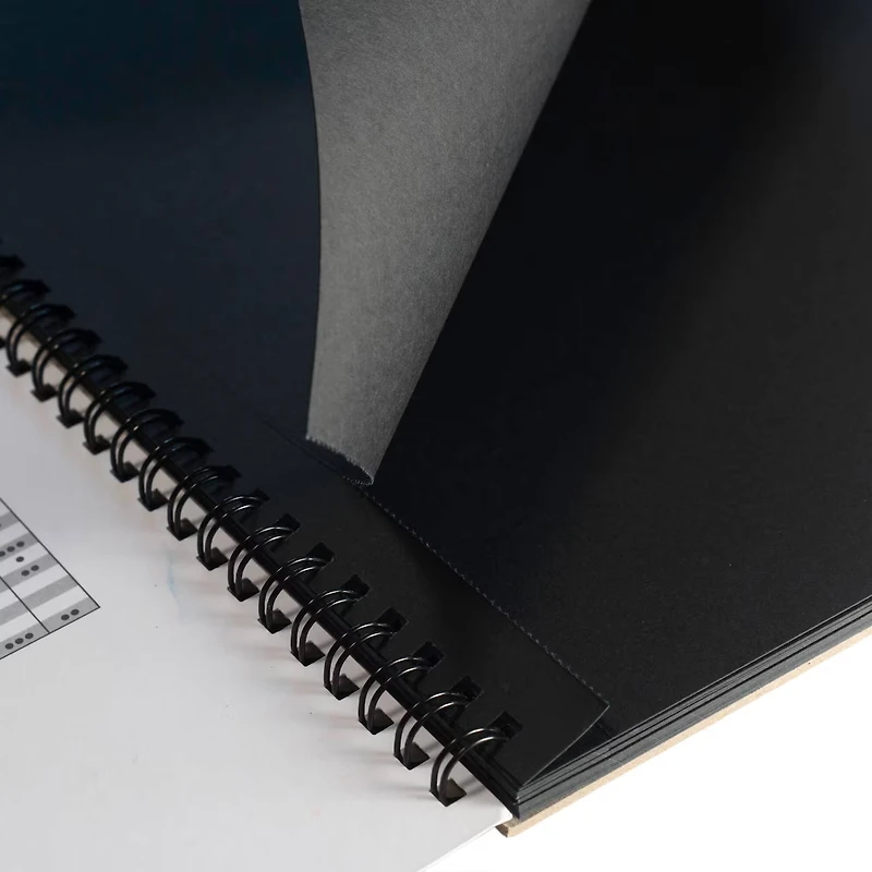 7" x 10" Black 92lb. Mixed Media Pad by Artist's Loft®