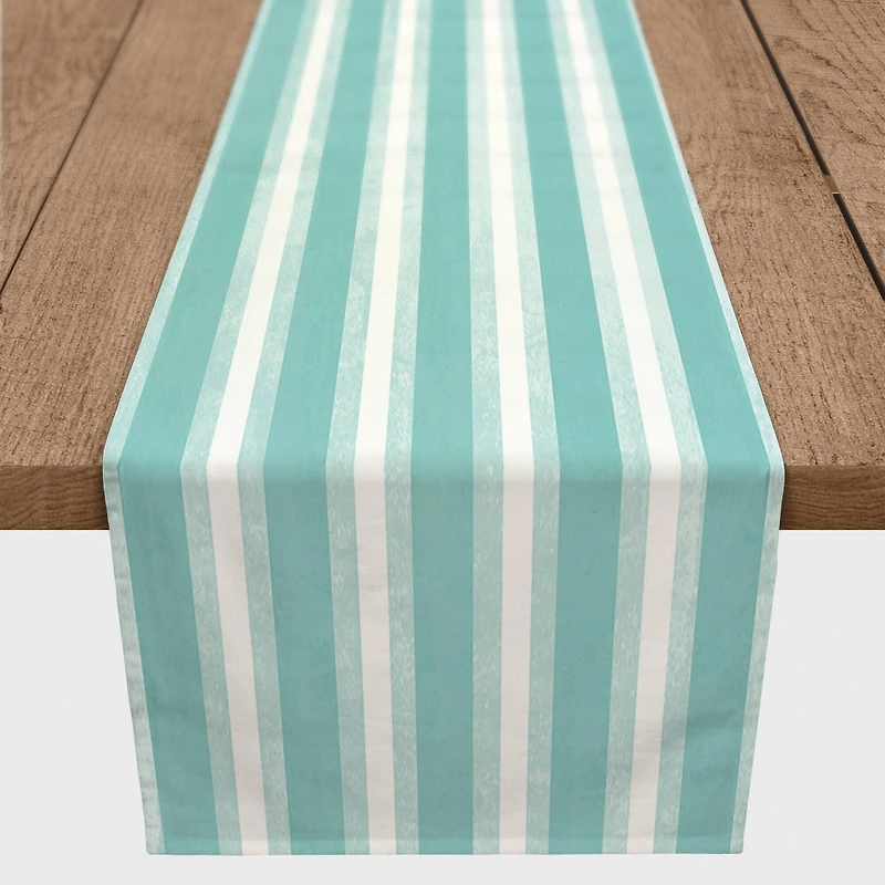 Nautical Stripes Indoor/Outdoor Table Runner