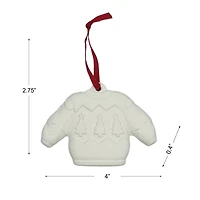 4" DIY Ceramic Sweater Ornament by Make Market®
