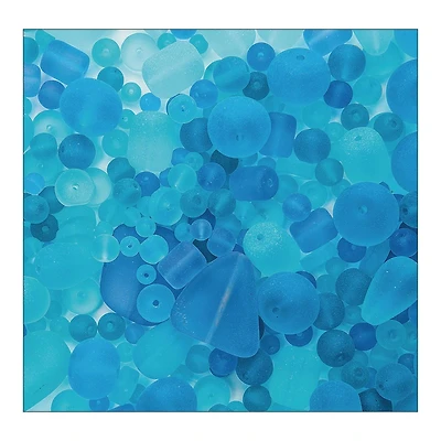 S&S® Worldwide Ocean Wave Sea Glass Beads