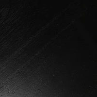 Hello Honey® Black Sleek Metal Round End Table