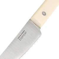 Martha Stewart Everyday 4-Piece White Stainless Steel Steak Knife Set