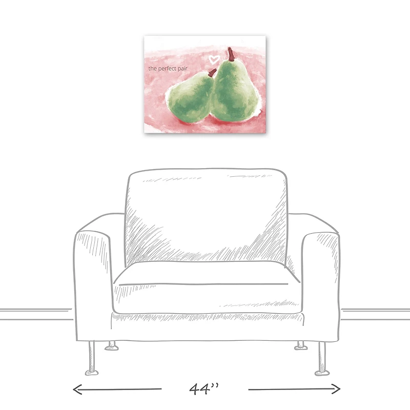 The Perfect Pair Canvas Wall Art