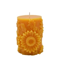 3" x 4" Scented Sunflower Pillar Candle by Ashland®