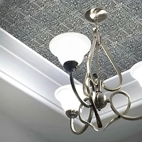 RoomMates Silver Tin Peel & Stick Tile Backsplash StickTiles®