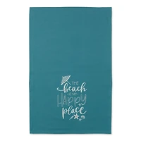 DII® Beach Happy Place Printed Dishtowel Set