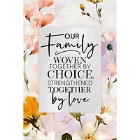 9" Our Family Woven Together Plaque