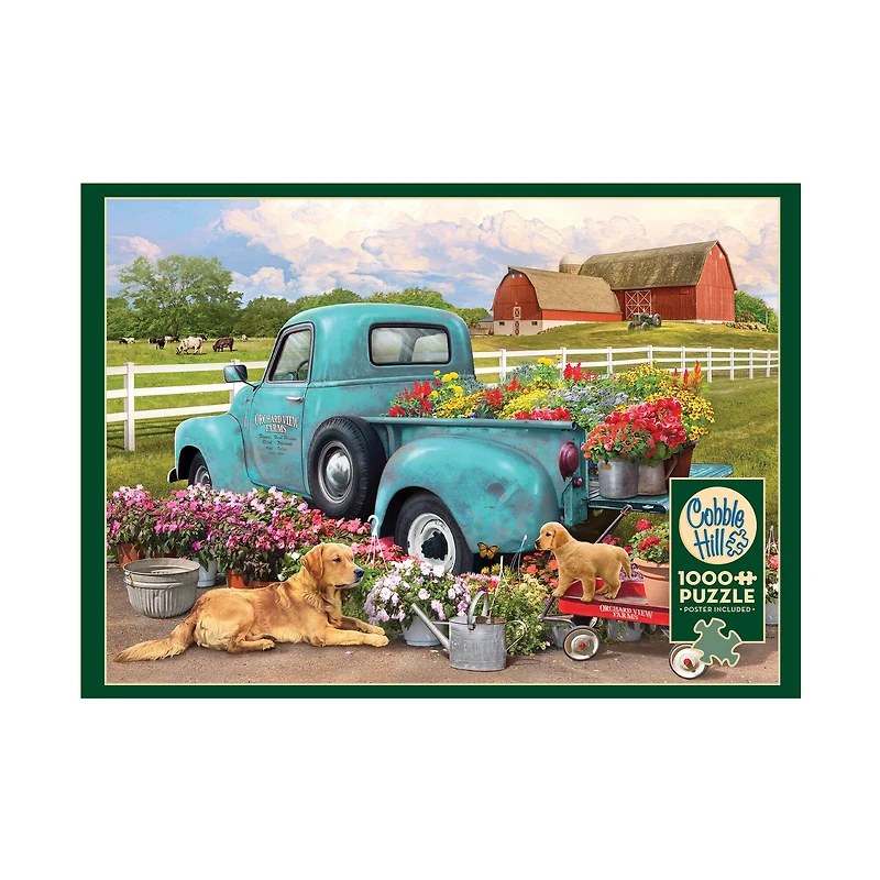 Greg Giordano - Flower Truck Puzzle: 1000 Pcs