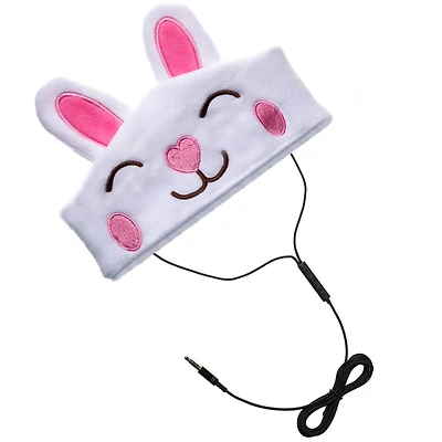 Contixo H1 Rabbit Adjustable Fleece Headband Headphones